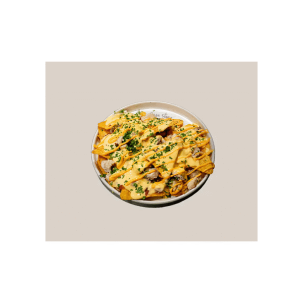 Mexican Loaded Baked Nachos Beef